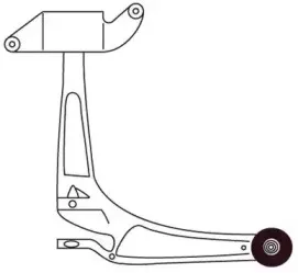 Рычаг независимой подвески колеса, подвеска колеса FRAP купить