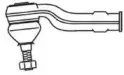 Наконечник поперечной рулевой тяги FRAP купить