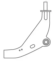 Рычаг независимой подвески колеса, подвеска колеса FRAP купить