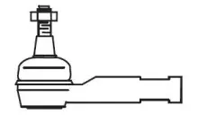 Наконечник поперечной рулевой тяги FRAP купить