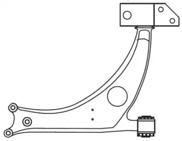 Рычаг независимой подвески колеса, подвеска колеса FRAP купить
