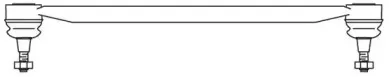 Поперечная рулевая тяга FRAP купить