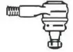 Наконечник поперечной рулевой тяги FRAP купить