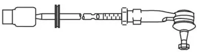 Поперечная рулевая тяга FRAP купить