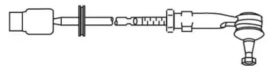 Поперечная рулевая тяга FRAP купить