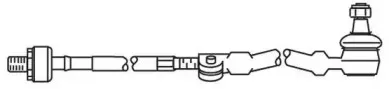 Поперечная рулевая тяга FRAP купить