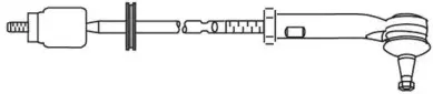 Поперечная рулевая тяга FRAP купить