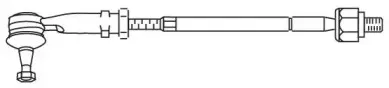 Поперечная рулевая тяга FRAP купить