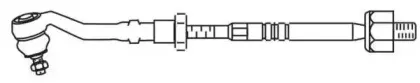 Поперечная рулевая тяга FRAP купить