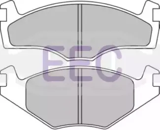 Комплект тормозных колодок, дисковый тормоз EEC купить