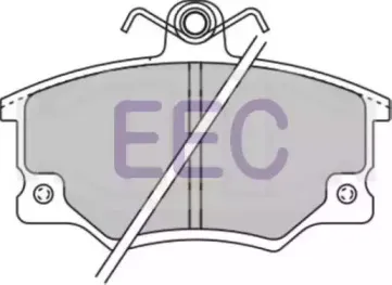 Комплект тормозных колодок, дисковый тормоз EEC купить