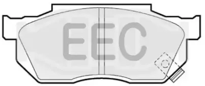 Комплект тормозных колодок, дисковый тормоз EEC купить