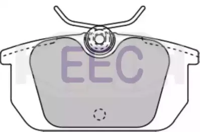 Комплект тормозных колодок, дисковый тормоз EEC купить