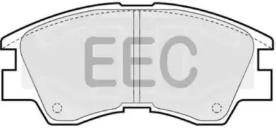 Комплект тормозных колодок, дисковый тормоз EEC купить