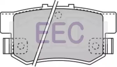 Комплект тормозных колодок, дисковый тормоз EEC купить