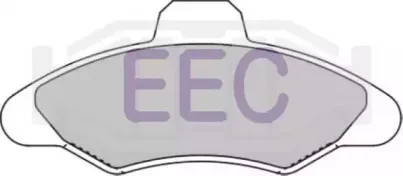 Комплект тормозных колодок, дисковый тормоз EEC купить