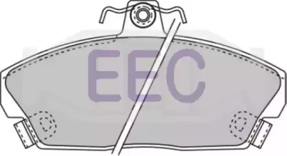 Комплект тормозных колодок, дисковый тормоз EEC купить