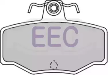 Комплект тормозных колодок, дисковый тормоз EEC купить