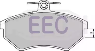 Комплект тормозных колодок, дисковый тормоз EEC купить