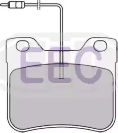 Комплект тормозных колодок, дисковый тормоз EEC купить
