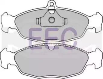 Комплект тормозных колодок, дисковый тормоз EEC купить