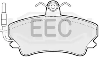 Комплект тормозных колодок, дисковый тормоз EEC купить