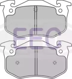 Комплект тормозных колодок, дисковый тормоз EEC купить
