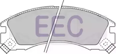 Комплект тормозных колодок, дисковый тормоз EEC купить