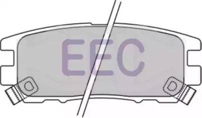 Комплект тормозных колодок, дисковый тормоз EEC купить