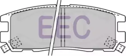 Комплект тормозных колодок, дисковый тормоз EEC купить