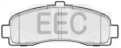 Комплект тормозных колодок, дисковый тормоз EEC купить