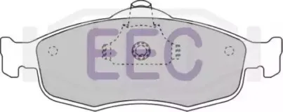 Комплект тормозных колодок, дисковый тормоз EEC купить