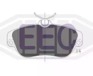 Комплект тормозных колодок, дисковый тормоз EEC купить