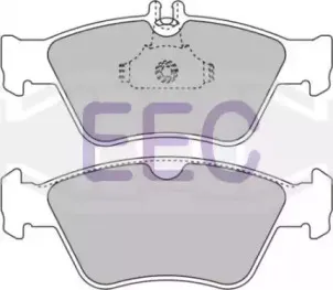 Комплект тормозных колодок, дисковый тормоз EEC купить