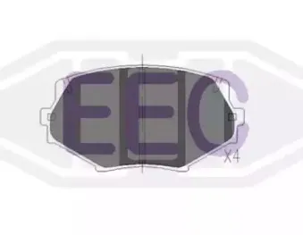 Комплект тормозных колодок, дисковый тормоз EEC купить