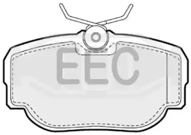 Комплект тормозных колодок, дисковый тормоз EEC купить
