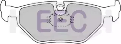 Комплект тормозных колодок, дисковый тормоз EEC купить