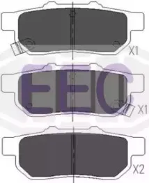 Комплект тормозных колодок, дисковый тормоз EEC купить