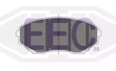 Комплект тормозных колодок, дисковый тормоз EEC купить