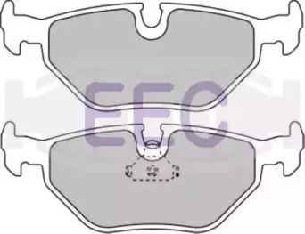 Комплект тормозных колодок, дисковый тормоз EEC купить
