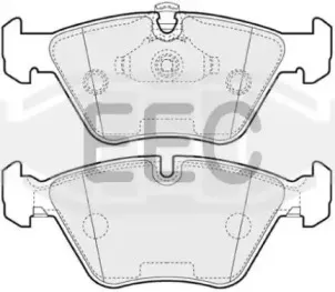 Комплект тормозных колодок, дисковый тормоз EEC купить