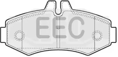Комплект тормозных колодок, дисковый тормоз EEC купить