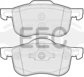 Комплект тормозных колодок, дисковый тормоз EEC купить
