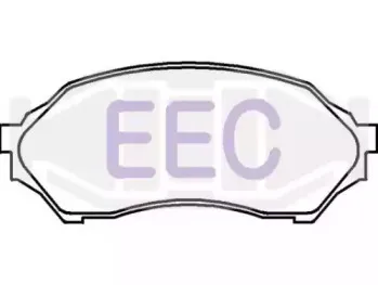 Комплект тормозных колодок, дисковый тормоз EEC купить