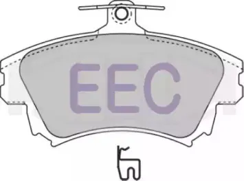 Комплект тормозных колодок, дисковый тормоз EEC купить