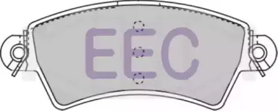 Комплект тормозных колодок, дисковый тормоз EEC купить