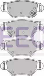 Комплект тормозных колодок, дисковый тормоз EEC купить