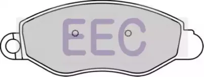 Комплект тормозных колодок, дисковый тормоз EEC купить