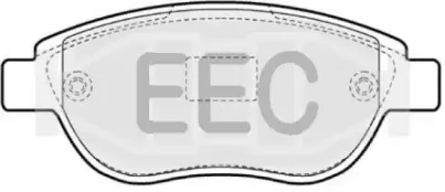 Комплект тормозных колодок, дисковый тормоз EEC купить