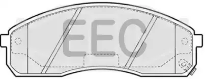 Комплект тормозных колодок, дисковый тормоз EEC купить